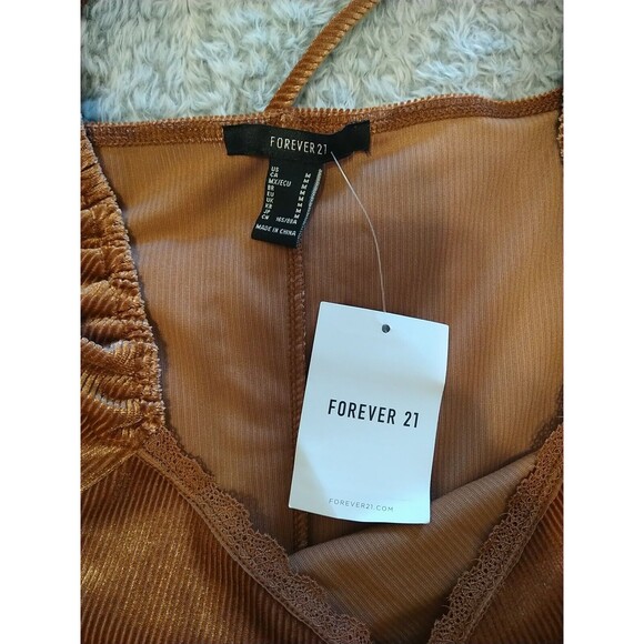 Forever 21 Puff Sleeve Sweetheart Neck Mini Dress Md Y2K Nwt Feminine - Picture 8 of 9